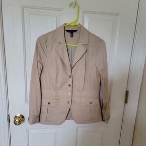 White House Black Market Peplum Jacket